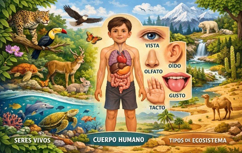 CIENCIAS NATURALES PRIMER PERIODO GRADO 1º 2026