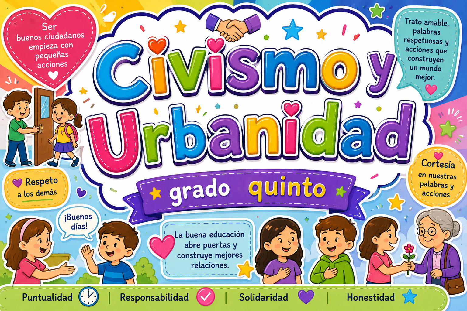 CIVISMO Y URBANIDAD 5°