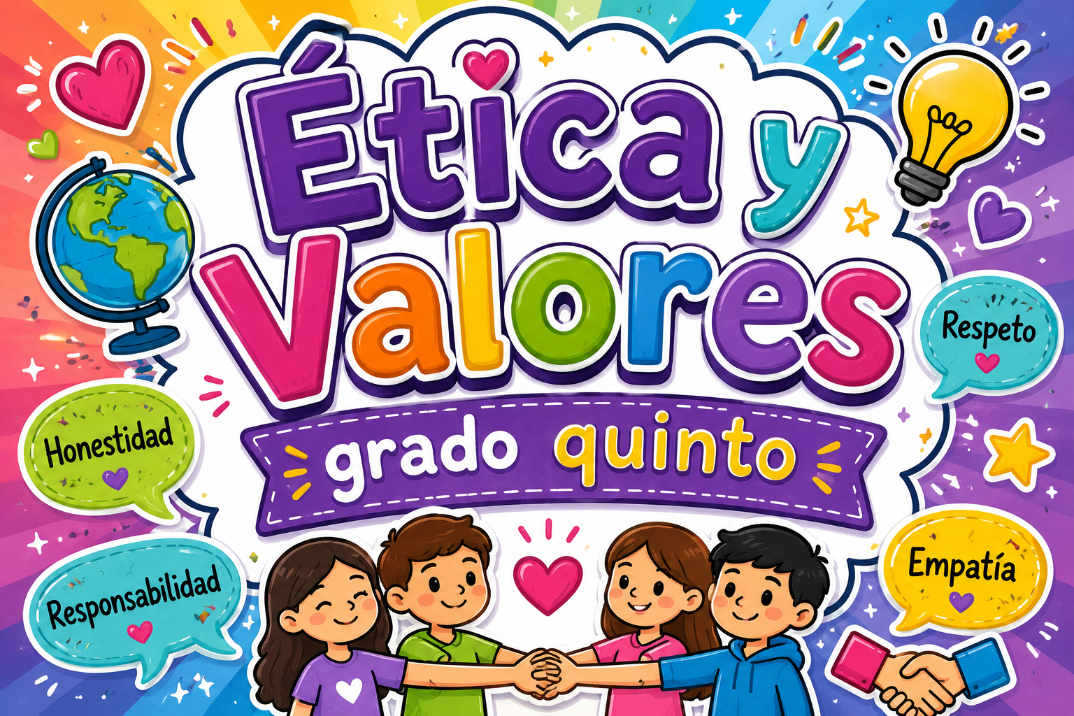 ÉTICA Y VALORES 5°