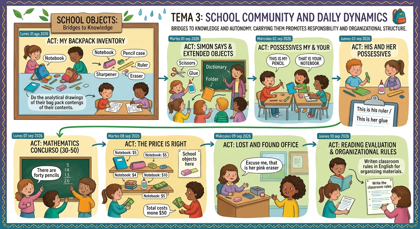 TOPIC 3: SCHOOL COMMUNITY AND DAILY DYNAMICS